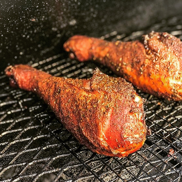 Recreate Fair-Style Smoked Turkey Legs at Home on Your Grill
